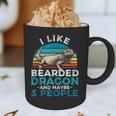 Retro Bearded Dragon Introvert For Lizard Lovers Graphic Print Coffee Mug Retro Bearded Dragon Introvert For Lizard Lovers Graphic Print Coffee Mug