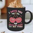 Retro Cherry Love 90s Nostalgia Graphic Print Coffee Mug