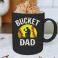 Retro Daddy Bucket Dad Softball Girl Graphic Print Coffee Mug Retro Daddy Bucket Dad Softball Girl Graphic Print Coffee Mug