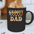 Retro Groovy Dad Matching Family 1st Birthday Party Graphic Print Coffee Mug