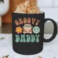 Retro Groovy Daddy Matching Family Birthday Party Graphic Print Coffee Mug