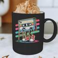 Retro Old Cassette Tape Cartoon With Walker Nostalgia Graphic Print Coffee Mug Retro Old Cassette Tape Cartoon With Walker Nostalgia Graphic Print Coffee Mug
