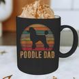 Retro Poodle Dad Dog Owner Pet Poodle Father Graphic Print Coffee Mug