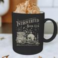 Retro Proud Anti Social Member Of Introverted Book Club Graphic Print Coffee Mug