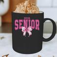 Retro Senior 2026 Class Of 2026 Coquette Pink Bow Graduation Graphic Print Coffee Mug