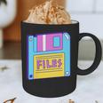 Retro TechnologyOld School Floppy Nostalgia 90s Generation Graphic Print Coffee Mug