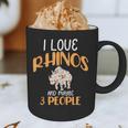 I Like Rhinos And Maybe 3 People Introvert Animal Graphic Print Coffee Mug I Like Rhinos And Maybe 3 People Introvert Animal Graphic Print Coffee Mug