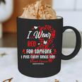 Ribbon Blood Cancer Angel Memory Support Dad Mom Red Graphic Print Coffee Mug Ribbon Blood Cancer Angel Memory Support Dad Mom Red Graphic Print Coffee Mug