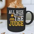 All Rise Here Comes The Judge Lawyer Graduation Quote Graphic Print Coffee Mug