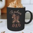 Rodeo Dad Western Cowboy Birthday Boy Family Matching Party Graphic Print Coffee Mug