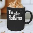 The Rodfather Fishing Dad Graphic Print Coffee Mug