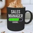Sales Manager Loading Graduation Graduate New Job Graphic Print Coffee Mug