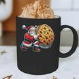 Santa Holding Cookie Xmas Baker Introvert Christmas Graphic Print Coffee Mug Santa Holding Cookie Xmas Baker Introvert Christmas Graphic Print Coffee Mug