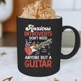 Sarcastic Introvert Need Guitar Sad Song Introvert Guitarist Graphic Print Coffee Mug