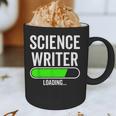 Science Writer Loading Graduation Graduate New Job Graphic Print Coffee Mug