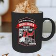 Semi Truck Driver For Truckers And Dads Small Graphic Print Coffee Mug
