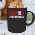 Senior 2018 Valedictorian School Colors Graduation Graphic Print Coffee Mug
