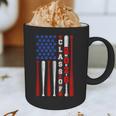 Senior 2026 Baseball American Flag Class Of 2026 Graduation Graphic Print Coffee Mug