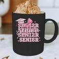 Senior 2026 Class Of 2026 Cute Coquette Pink Bow Graduation Graphic Print Coffee Mug