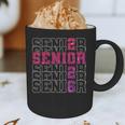 Senior 2026 Class Of 2026 Graduation 2026 Pink Girl Women Graphic Print Coffee Mug