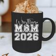 Senior 2026 Wrestling Mom Proud Senior 2026 Mom Graduation Graphic Print Coffee Mug