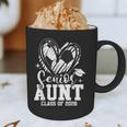 Senior Aunt Class Of 2026 Soccer Graduation Heart Graphic Print Coffee Mug