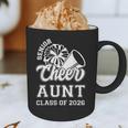 Senior Cheerleader Aunt Cheer Class Of 2026 Graduation Women Graphic Print Coffee Mug