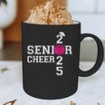 Senior Cheerleader Cheer Class Of 2025 Graduation Graduate Graphic Print Coffee Mug