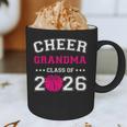 Senior Cheerleader Grandma Cheer Class Of 2026 Graduation Graphic Print Coffee Mug