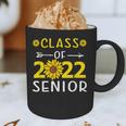 Senior Class Of 2022 Sunflower Graduation Seniors 22 Graphic Print Coffee Mug