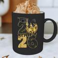 Senior Class Of 2026 Senior Girl Graduation Cap Coquette Bow Graphic Print Coffee Mug