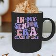 In My Senior Era Class Of 2025 Groovy Senior 2025 Graduation Graphic Print Coffee Mug