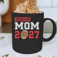 Senior Football Mom 2027 Team Class Of 2027 Graduation Mom Graphic Print Coffee Mug