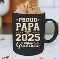 Senior Graduation Proud Papa 2025 Graduate Class Matching Graphic Print Coffee Mug