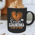 Senior Grandma Class Of 2026 Basketball Graduation Heart Graphic Print Coffee Mug