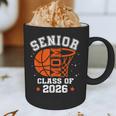 Senior Mom Class Of 2026 Basketball Graduation Graphic Print Coffee Mug