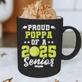 Senior Poppa 2025 Tennis Class Of 2025 Graduation Graphic Print Coffee Mug