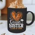 Senior Sister Class Of 2026 Basketball Graduation Heart Graphic Print Coffee Mug
