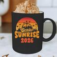Senior Sunrise Class Of 2026 Graduation Proud Graduate Retro Graphic Print Coffee Mug