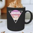Seniors 2021 For Her Him Retro 21 Graduation Class Graphic Print Coffee Mug