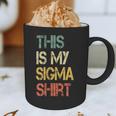 This Is My Sigma Shirt Male Lone Wolf Minimalist Introvert Graphic Print Coffee Mug This Is My Sigma Shirt Male Lone Wolf Minimalist Introvert Graphic Print Coffee Mug
