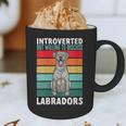 Silver Labrador Retriever Introvert Silver Lab Graphic Print Coffee Mug Silver Labrador Retriever Introvert Silver Lab Graphic Print Coffee Mug