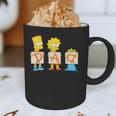 The Simpsons Father's Day Bart Lisa Maggie Dad Birthday Graphic Print Coffee Mug