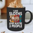 Sloth For Sloth Lover Men Women Kids Introvert Graphic Print Coffee Mug