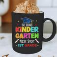 So Long Kindergarten Graduation 2025 Graduate 1st Grade Graphic Print Coffee Mug