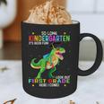 So Long Kindergarten Graduation Class 2025 Dinosaur Kids Graphic Print Coffee Mug