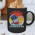 My Social Battery Is As Dead As My Dad Graphic Print Coffee Mug