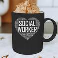 Social WorkerShirt Love Month Graduation Tshirt Graphic Print Coffee Mug