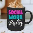 Social Worker Work Coworkers Best Friend Graduation MSW Graphic Print Coffee Mug