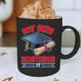 My Son Mastered It Shirt Masters Tee Graduate Graduation Graphic Print Coffee Mug